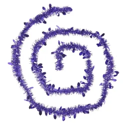 Gifi Guirlande de Noël violette 2 m^ Décoration Extérieure De Noël