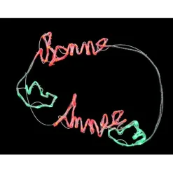 Gifi GUIRLANDE ELECTRIQUE BONNE ANNEE^ Décoration Extérieure De Noël