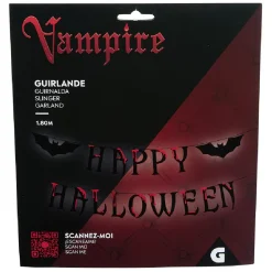Discount Gifi Guirlande en papier Happy Halloween