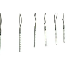 Gifi Guirlande extérieur 10 stalagmites 100 LED blanc froid^ Décoration Extérieure De Noël