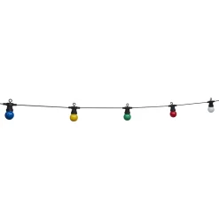 Online Gifi Guirlande guinguette 50 LED 10 boules multicolores 6m