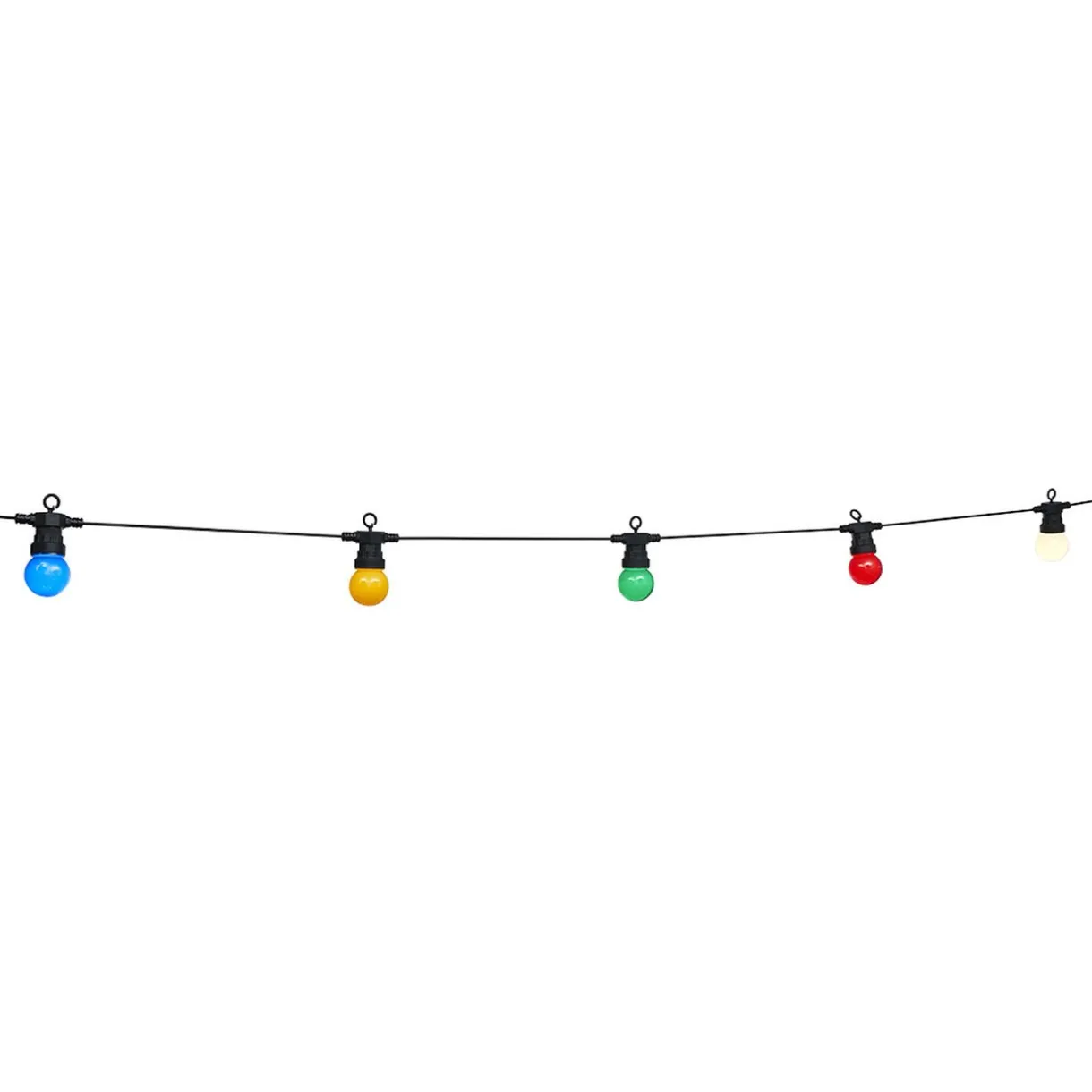 Online Gifi Guirlande guinguette 50 LED 10 boules multicolores 6m