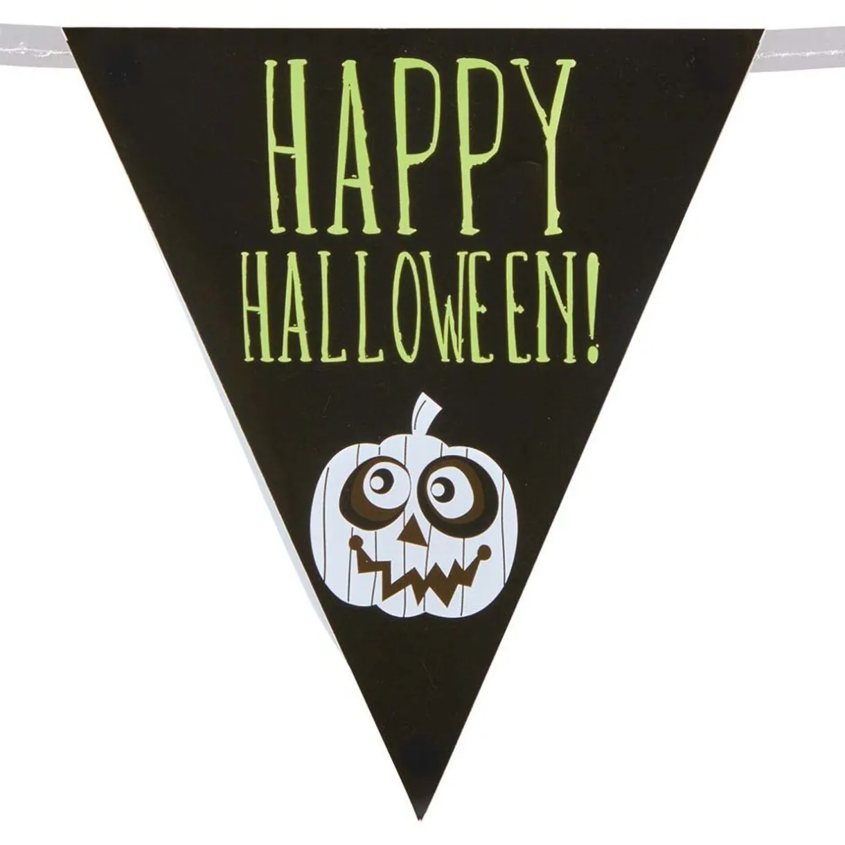 Discount Gifi Guirlande Happy Halloween fanion phosphorescent