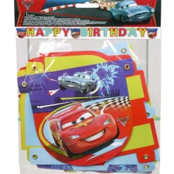 Outlet Gifi GUIRLANDE JOYEUX ANNIVERSAIRE CARS