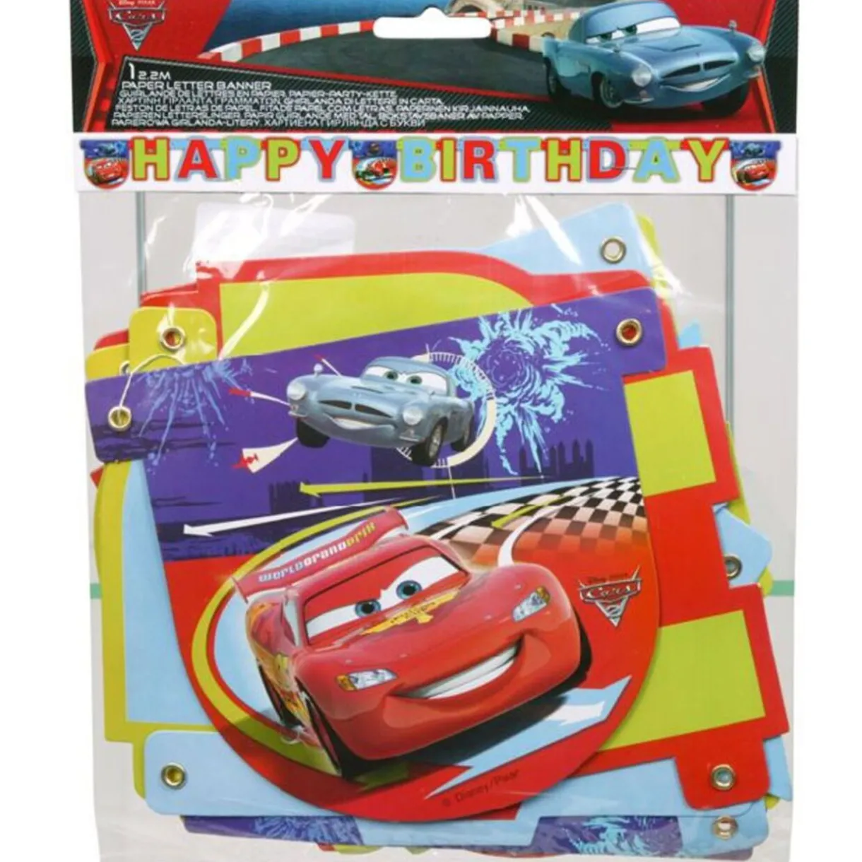 Outlet Gifi GUIRLANDE JOYEUX ANNIVERSAIRE CARS