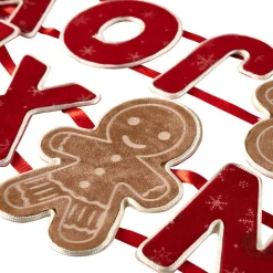 Gifi Guirlande Joyeux Noël rouge^ Décoration Sapin