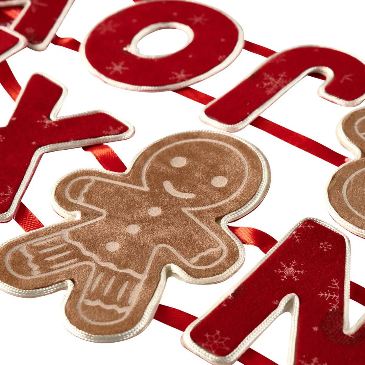 Gifi Guirlande Joyeux Noël rouge^ Décoration Sapin