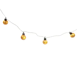 Gifi Guirlande électrique 10 boules dorées L. 1,8 m^ Décoration Extérieure De Noël