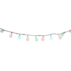 Gifi Guirlande électrique 100 boules multicolores fixes L. 4,95 m^ Décoration Extérieure De Noël