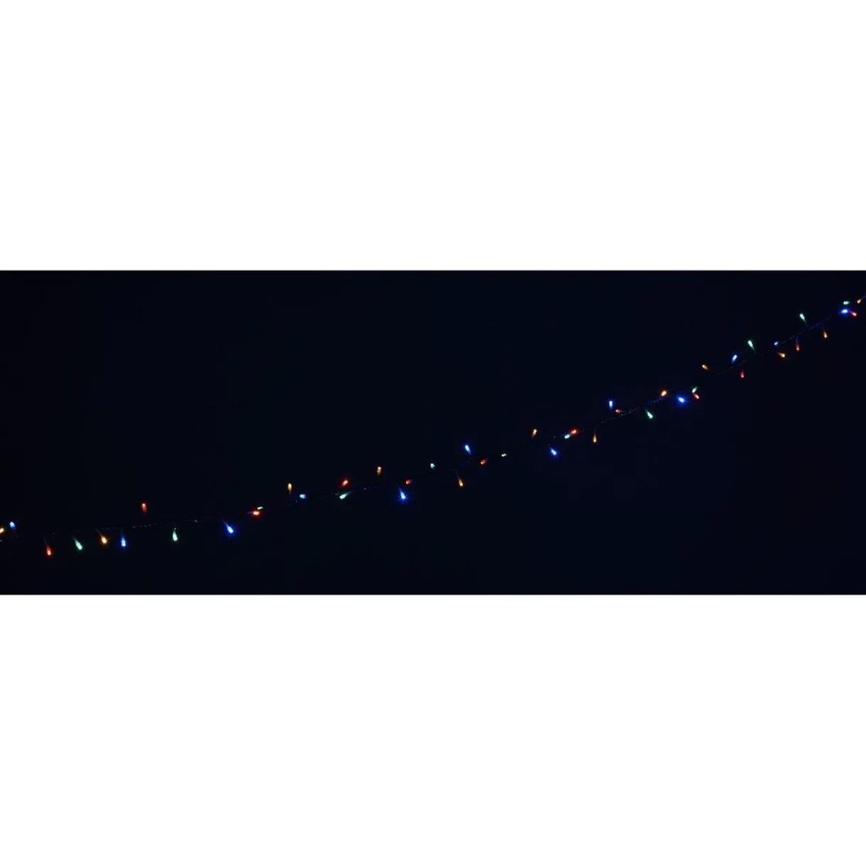 Gifi Guirlande électrique 100 led multicolores L. 3,96 m^ Décoration Extérieure De Noël