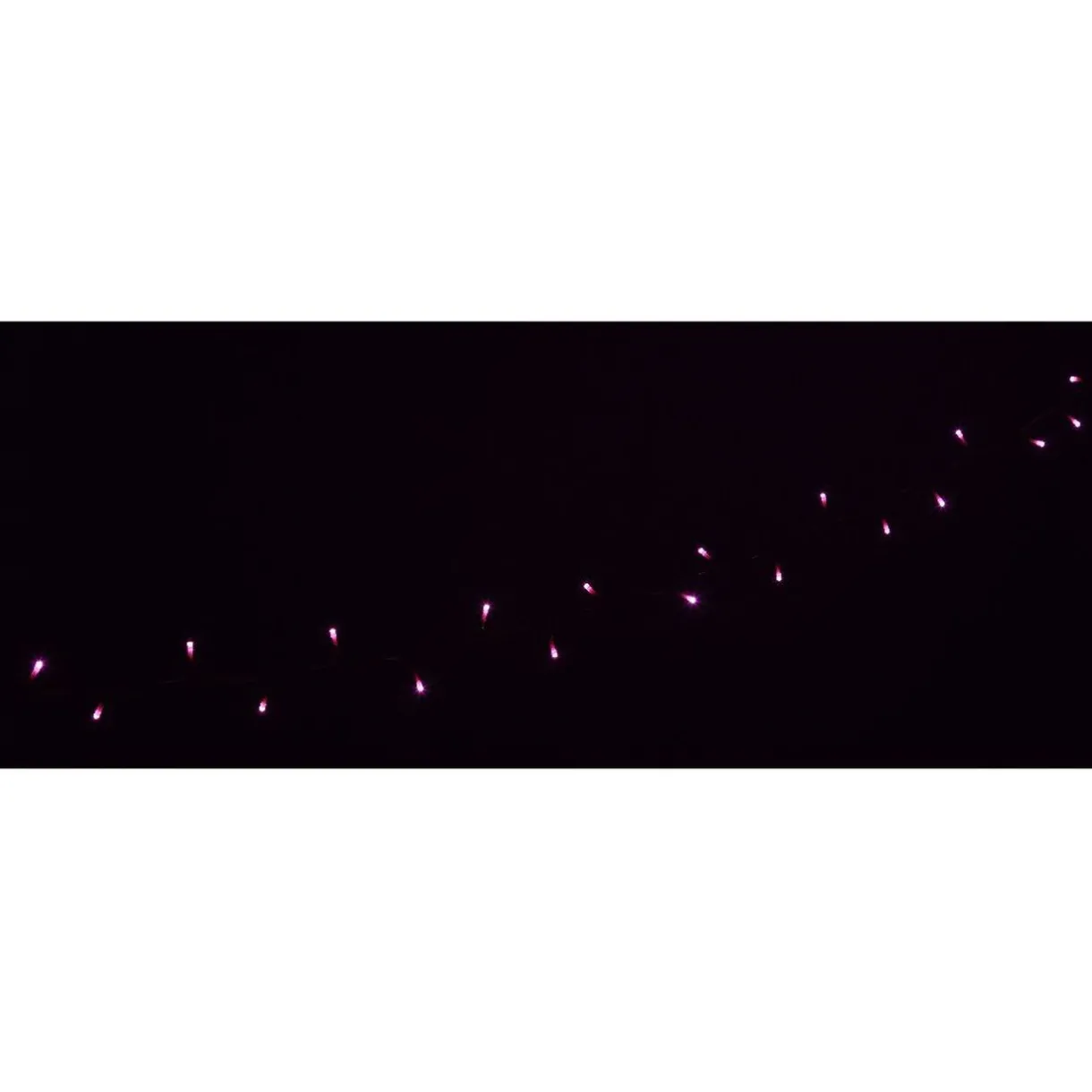 Gifi Guirlande électrique 50 led rose fixe L. 4,9 m^ Décoration Extérieure De Noël