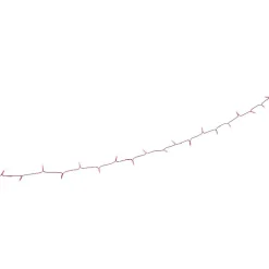 Gifi Guirlande électrique 50 led rose fixe L. 4,9 m^ Décoration Extérieure De Noël