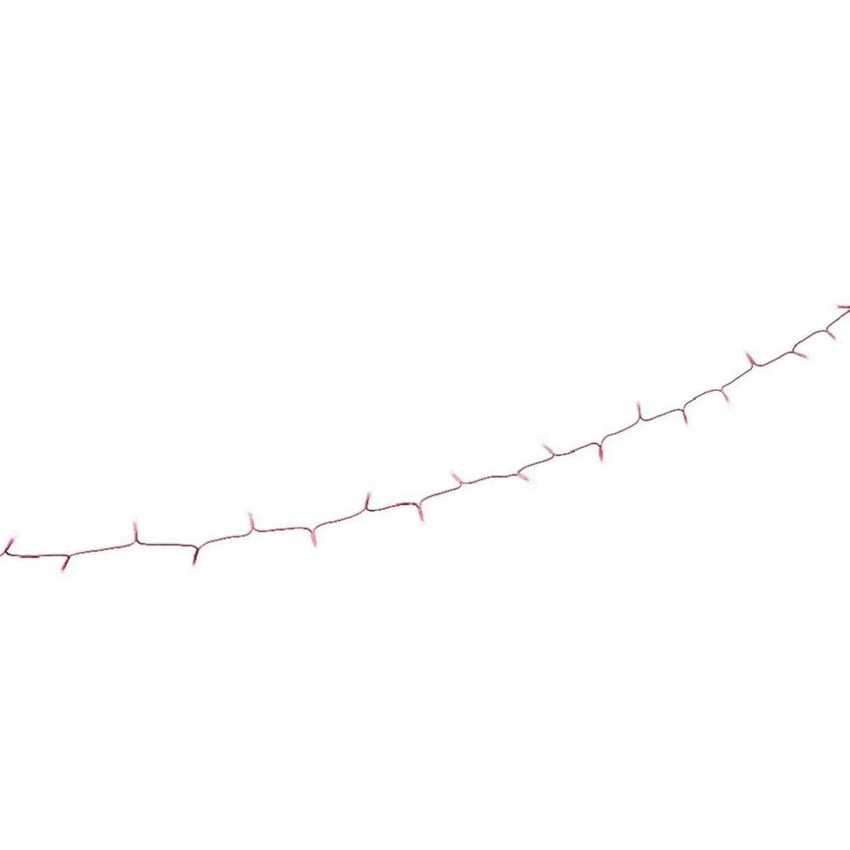 Gifi Guirlande électrique 50 led rose fixe L. 4,9 m^ Décoration Extérieure De Noël