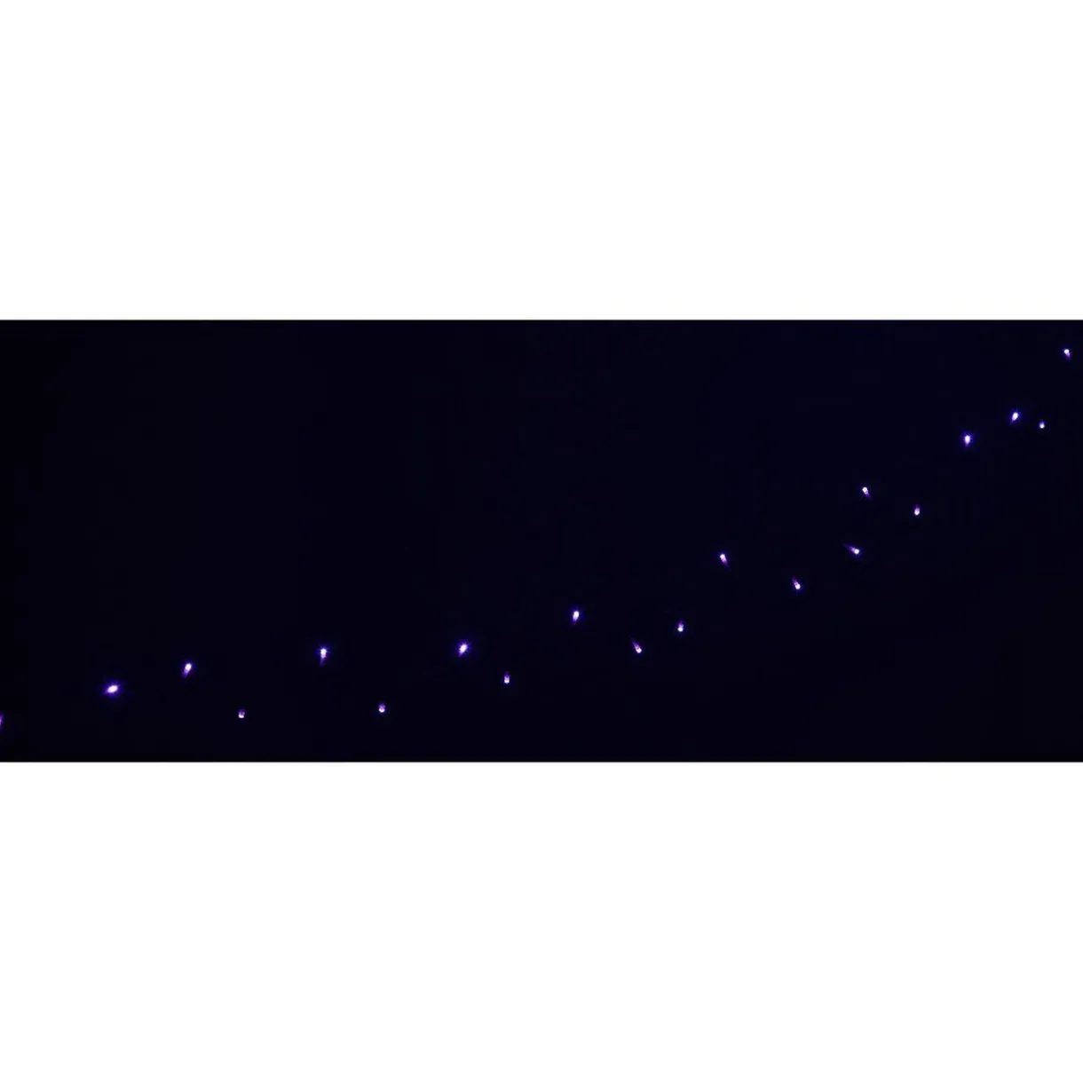 Gifi Guirlande électrique 50 led violet fixe L. 4,9 m^ Décoration Extérieure De Noël