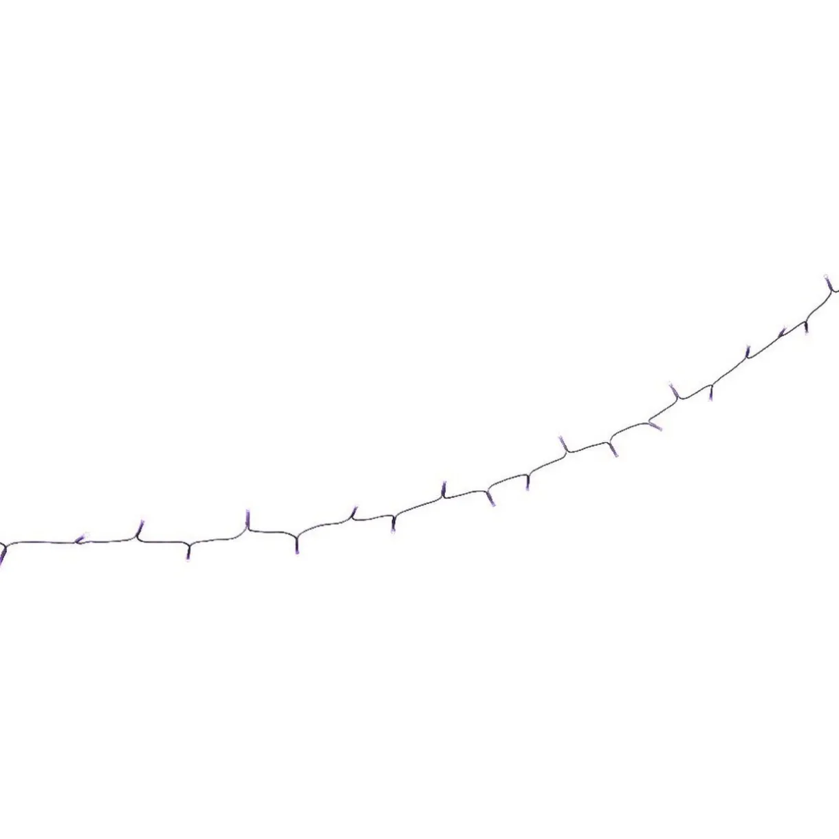 Gifi Guirlande électrique 50 led violet fixe L. 4,9 m^ Décoration Extérieure De Noël