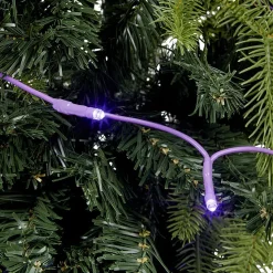 Gifi Guirlande électrique 50 led violet fixe L. 4,9 m^ Décoration Extérieure De Noël