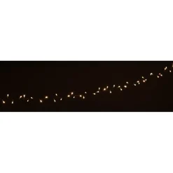 Gifi Guirlande électrique 100 led blanc chaud L. 3,96 m^ Décoration Extérieure De Noël
