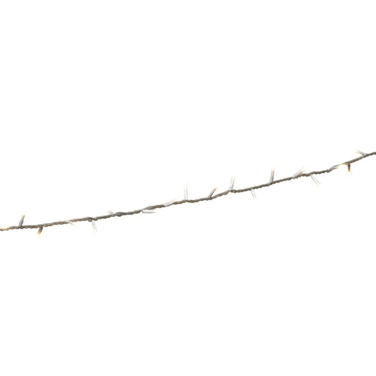 Gifi Guirlande électrique 100 led blanc chaud L. 3,96 m^ Décoration Extérieure De Noël