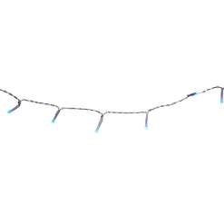 Gifi Guirlande électrique 60 led bleues clignotantes L. 5,9 m^ Décoration Extérieure De Noël