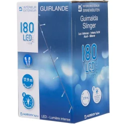 Gifi Guirlande électrique 180 led bleues L. 17,9 m^ Décoration Extérieure De Noël