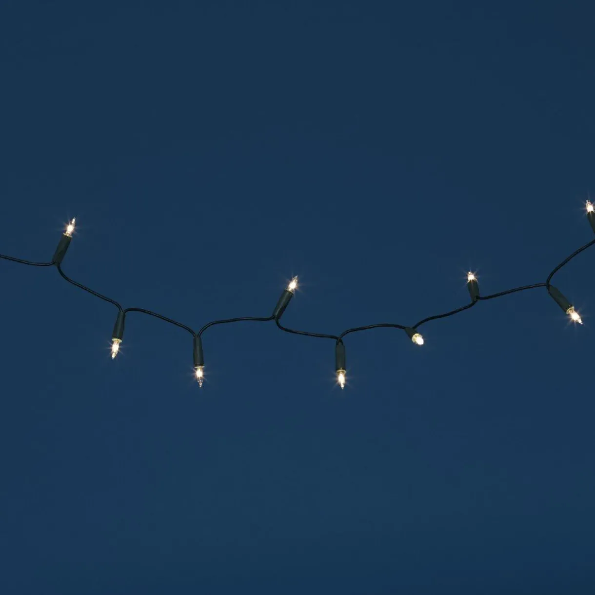 Gifi Guirlande électrique blanc clignotant 1.52 m^ Décoration Extérieure De Noël