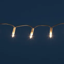 Gifi Guirlande électrique blanc clignotant 1.52 m^ Décoration Extérieure De Noël