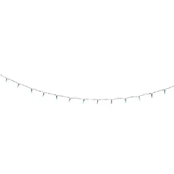 Gifi Guirlande électrique bleu fixe 2 m^ Décoration Extérieure De Noël