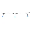 Gifi Guirlande électrique bleu fixe 4 m^ Décoration Extérieure De Noël