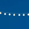 Gifi Guirlande électrique boules blanches 2.85 m^ Décoration Extérieure De Noël