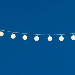 Gifi Guirlande électrique boules blanches 2.85 m^ Décoration Extérieure De Noël