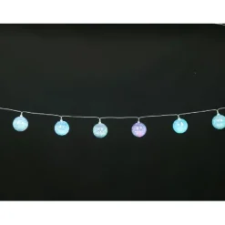 Gifi Guirlande électrique boules disco multicolores 1.42 m^ Décoration Extérieure De Noël