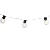 Gifi Guirlande électrique boules à led étoile blanc chaud L. 1,8 m^ Décoration Extérieure De Noël