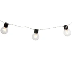 Gifi Guirlande électrique boules à led étoile blanc chaud L. 1,8 m^ Décoration Extérieure De Noël
