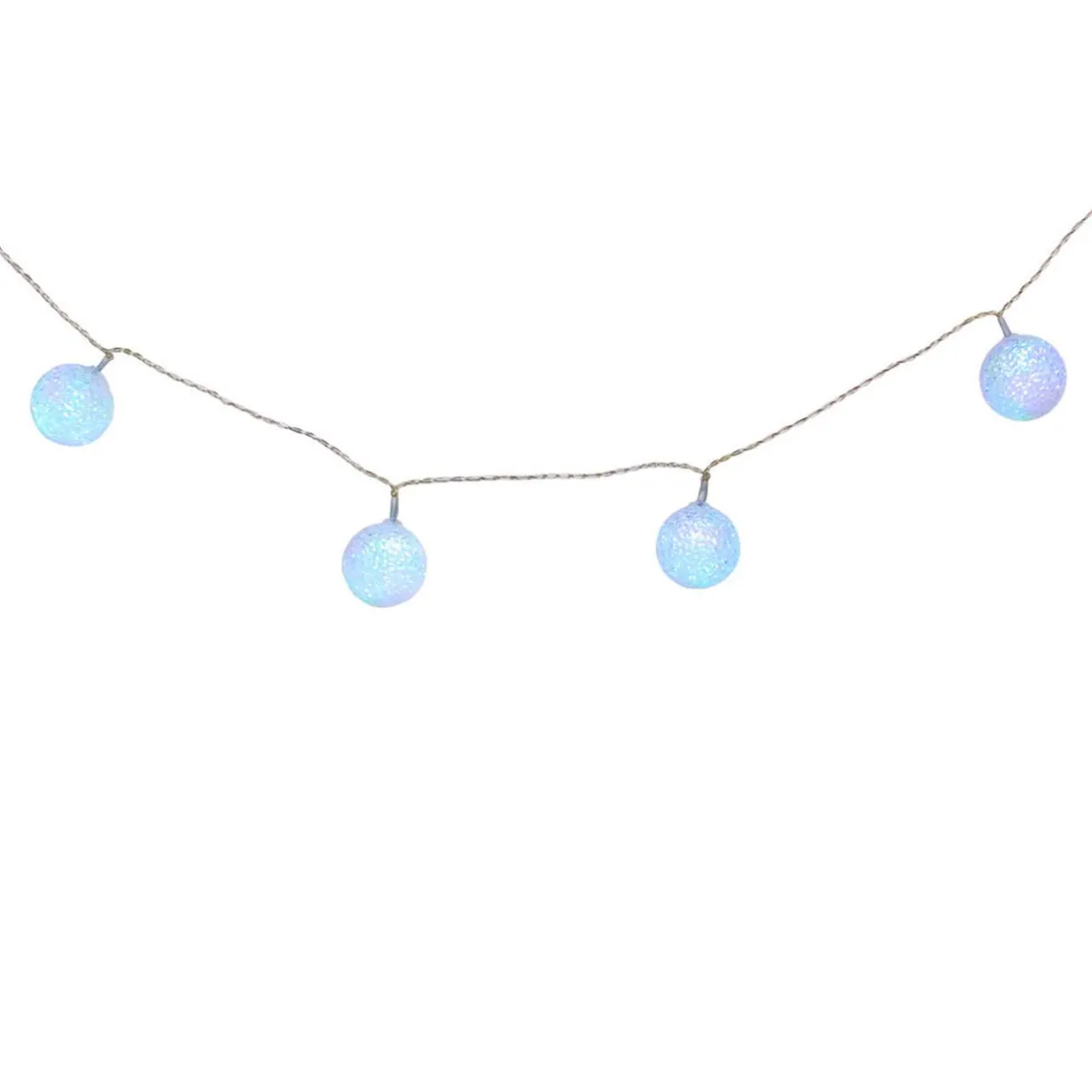 Gifi Guirlande électrique boules multicolores L. 3,80 m^ Décoration Extérieure De Noël