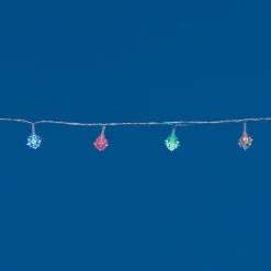 Gifi Guirlande électrique diamant multicolore fixe 5,9 m^ Décoration Extérieure De Noël