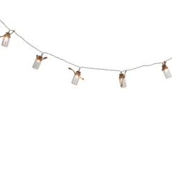 Gifi Guirlande électrique flacons lumineux blanc chaud L. 1,35 m^ Décoration Extérieure De Noël