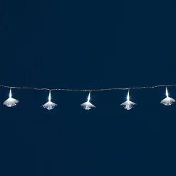 Gifi Guirlande électrique fleur blanc chaud fixe 1,9 m^ Décoration Extérieure De Noël