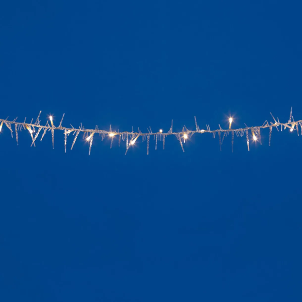 Gifi Guirlande électrique glaçon blanc fixe 1,7 m^ Décoration Extérieure De Noël