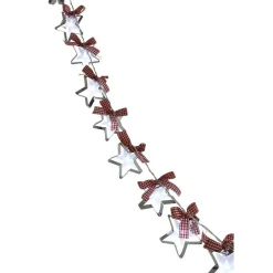 Gifi Guirlande électrique intérieure étoiles avec ruban 10 LED fixe 3,35 m^ Décoration Extérieure De Noël