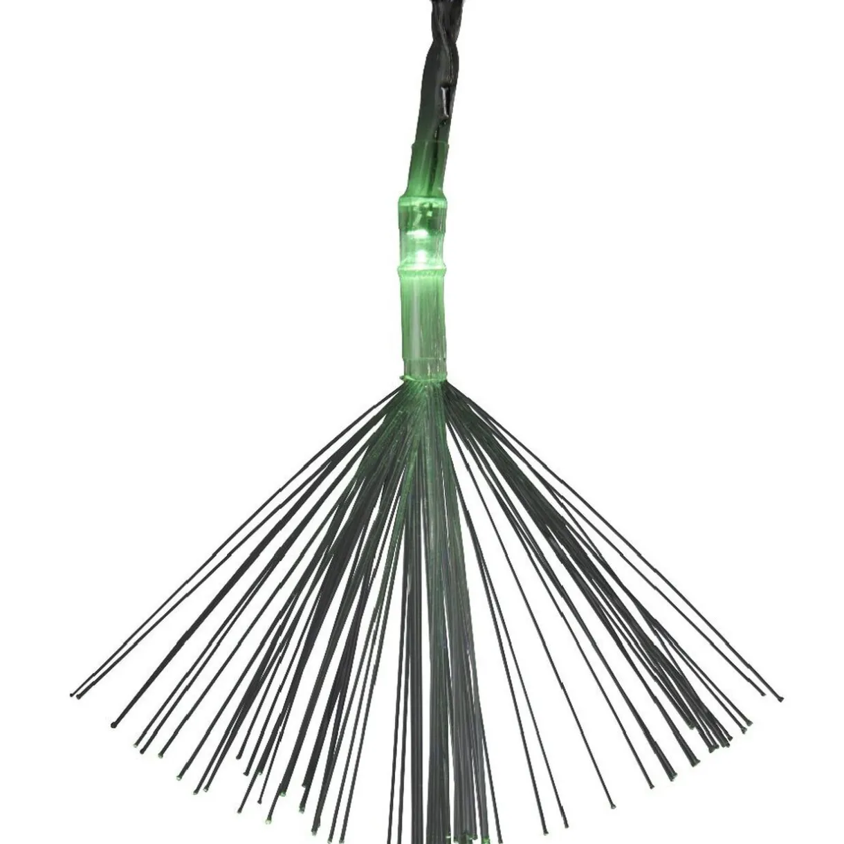 Gifi Guirlande électrique intérieure fibre optique 10 LED fixe 1,26 m^ Décoration Extérieure De Noël