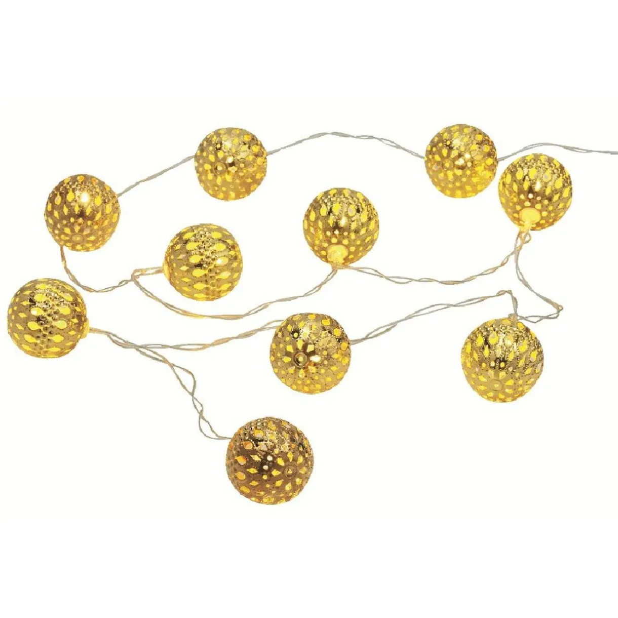 Gifi Guirlande électrique intérieure fantaisie 10 LED 1,65 m^ Décoration Extérieure De Noël