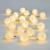 Gifi Guirlande électrique intérieure boules 20 LED fixe 3,80 m^ Décoration Extérieure De Noël