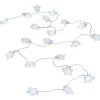 Gifi Guirlande électrique intérieure étoiles blanches 20 LED fixe 2,85 m^ Décoration Extérieure De Noël