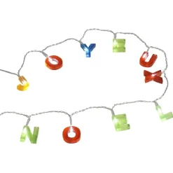 Gifi Guirlande électrique intérieure Joyeux Noël 20 LED fixe 2 m^ Décoration Extérieure De Noël