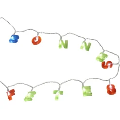 Gifi Guirlande électrique intérieure Joyeux Noël 20 LED fixe 2 m^ Décoration Extérieure De Noël