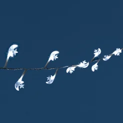 Gifi Guirlande électrique lune blanche fixe 3,9m^ Décoration Extérieure De Noël