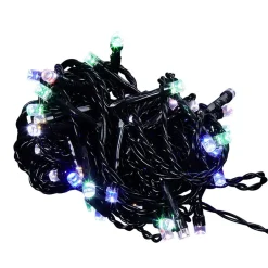 Gifi Guirlande électrique multicolore clignotante 3,9 m^ Décoration Extérieure De Noël