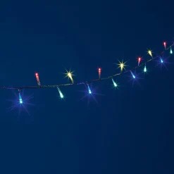 Gifi Guirlande électrique multicolore clignotante 31,9 m^ Décoration Extérieure De Noël