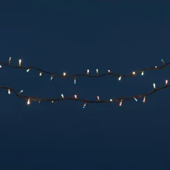 Gifi Guirlande électrique multicolore clignotant 3,16 m^ Décoration Extérieure De Noël