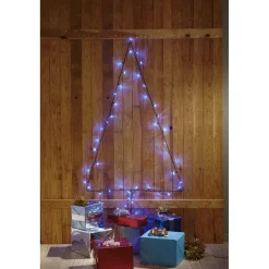 Gifi Guirlande électrique musicale bleue clignotante 4,7 m^ Décoration Extérieure De Noël